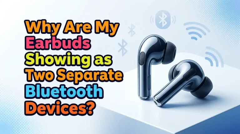Why Are My Earbuds Showing as Two Separate Bluetooth Devices?