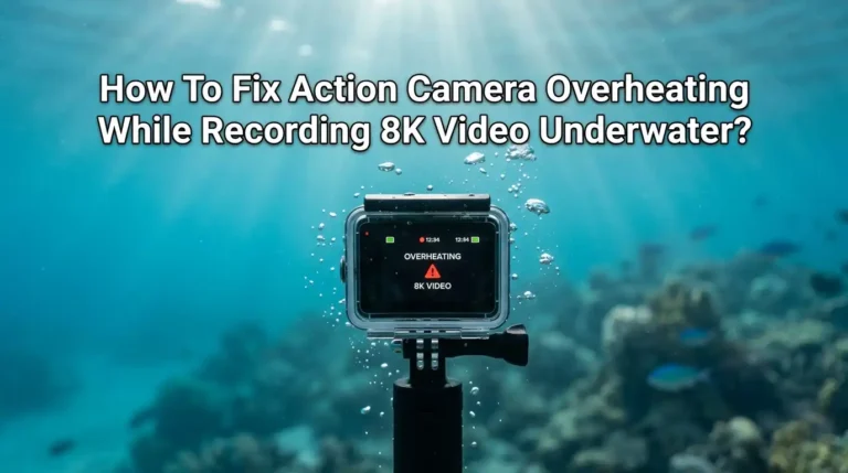 How To Fix Action Camera Overheating While Recording 8K Video Underwater?