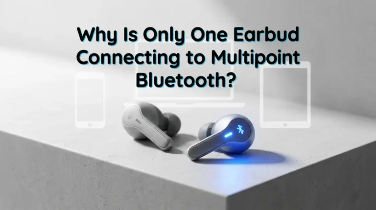 Why Is Only One Earbud Connecting to Multipoint Bluetooth?