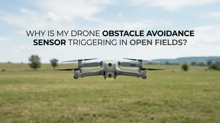 Why Is My Drone Obstacle Avoidance Sensor Triggering In Open Fields?