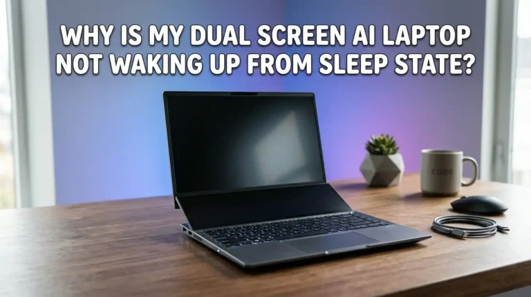 Why Is My Dual Screen AI Laptop Not Waking Up From Sleep State?