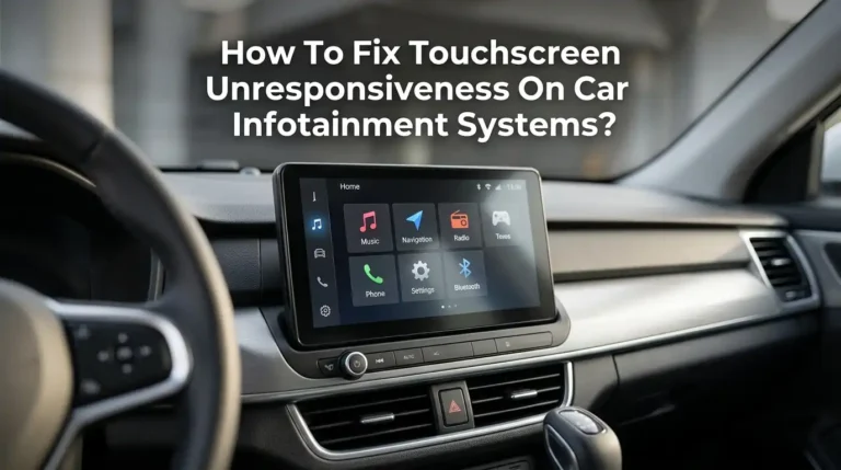 How To Fix Touchscreen Unresponsiveness On Car Infotainment Systems?