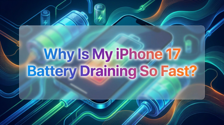 Why Is My iPhone 17 Battery Draining So Fast?