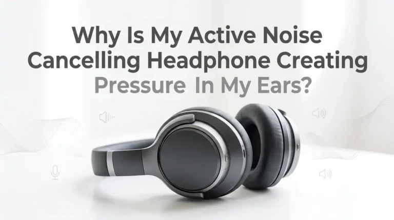 Why Is My Active Noise Cancelling Headphone Creating Pressure In My Ears?
