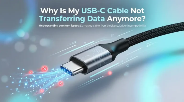 Why Is My USB-C Cable Not Transferring Data Anymore?