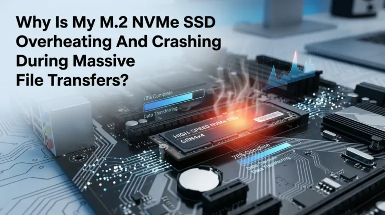 Why Is My M.2 NVMe SSD Overheating And Crashing During Massive File Transfers?