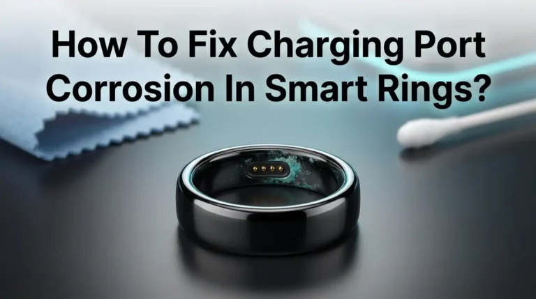 How To Fix Charging Port Corrosion In Smart Rings?