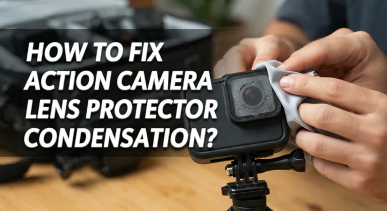How To Fix Action Camera Lens Protector Condensation?