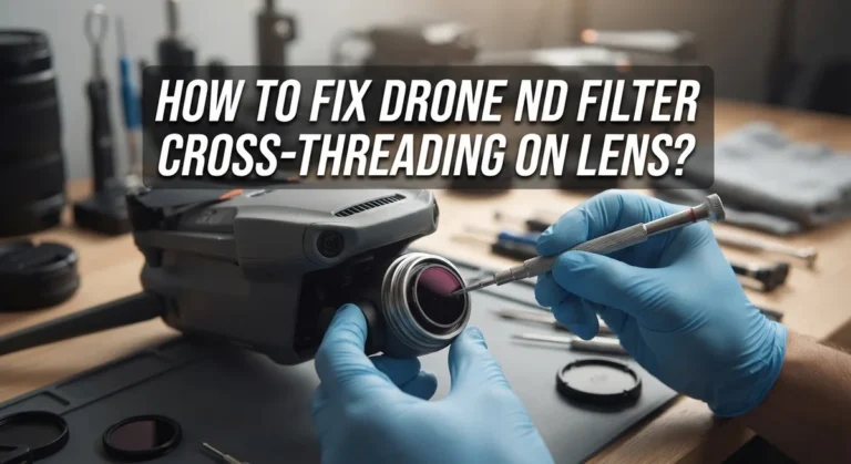 How To Fix Drone ND Filter Cross-Threading On Lens?
