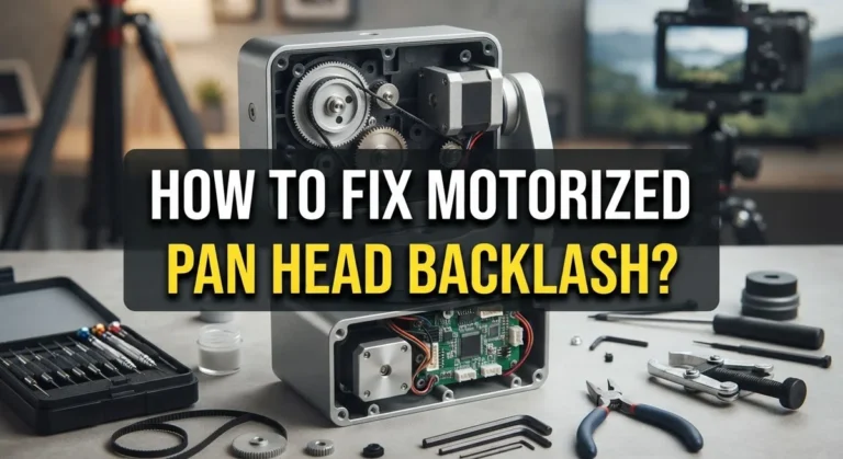 How To Fix Motorized Time-Lapse Pan Head Backlash?