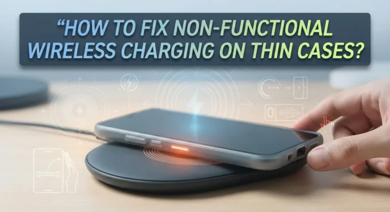 How To Fix Non-Functional Wireless Charging On Thin Cases?