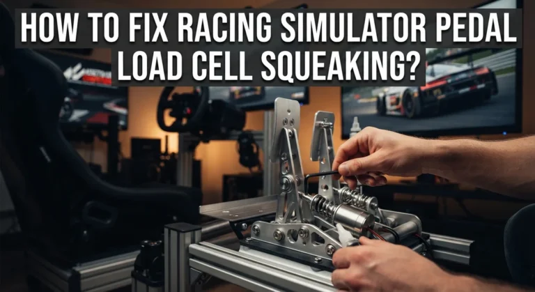 How To Fix Racing Simulator Pedal Load Cell Squeaking?