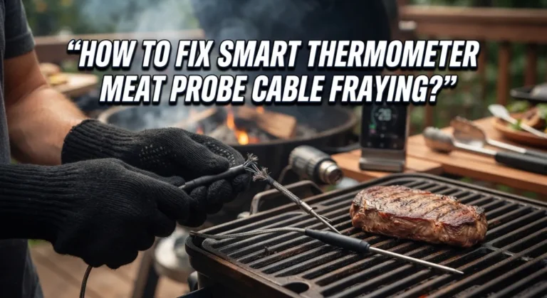How To Fix Smart Thermometer Meat Probe Cable Fraying?