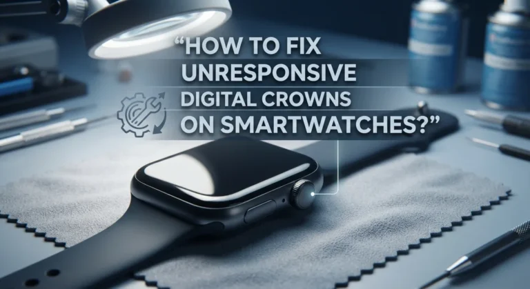 How To Fix Unresponsive Digital Crowns On Smartwatches?