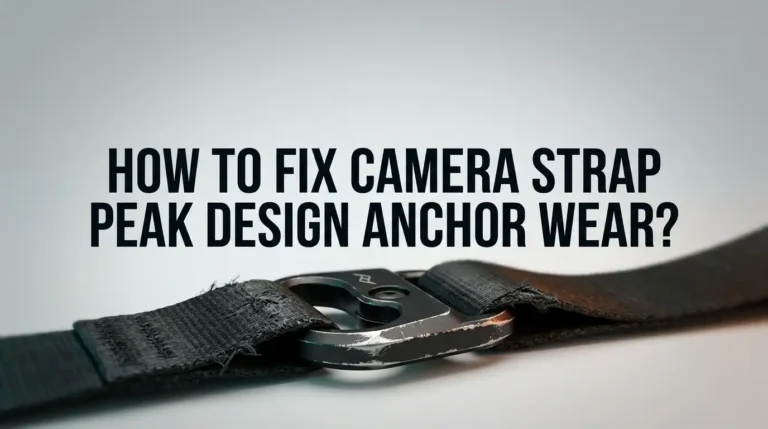 How To Fix Camera Strap Peak Design Anchor Wear?